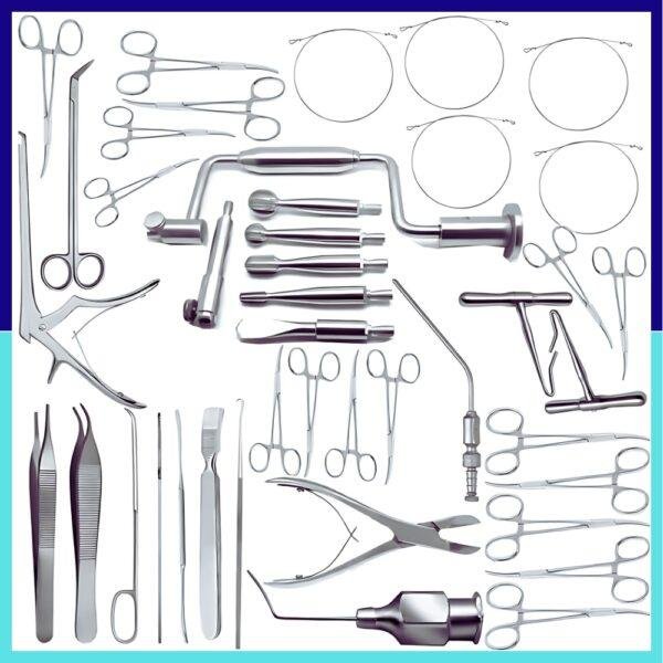 Neurosurgery/Skull Dissection Instruments Set