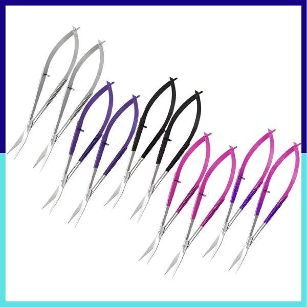 Buy Curved Spring Scissors with Sharp Blades