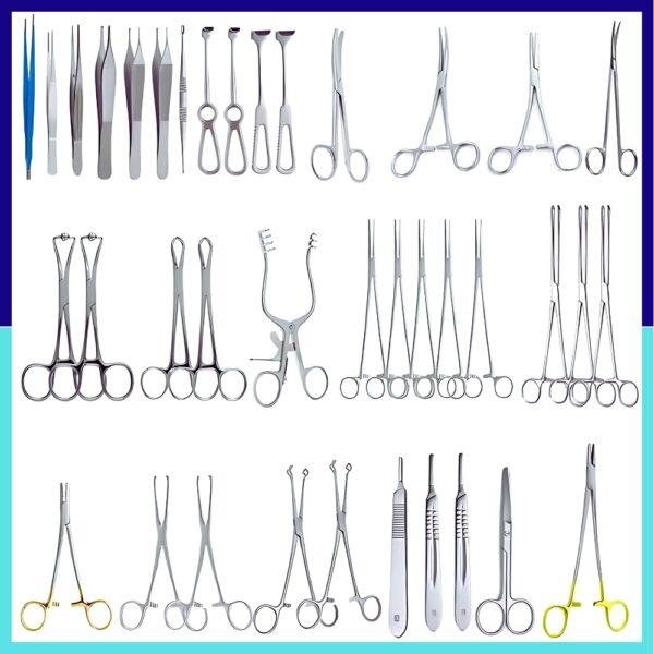 commonly used surgical instruments