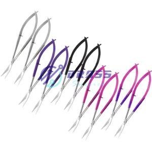 Buy Curved Spring Scissors with Sharp Blades