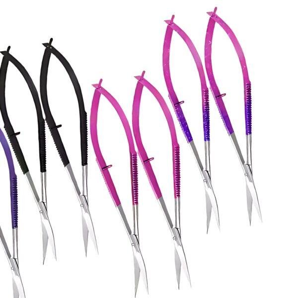 Buy Curved Spring Scissors with Sharp Blades