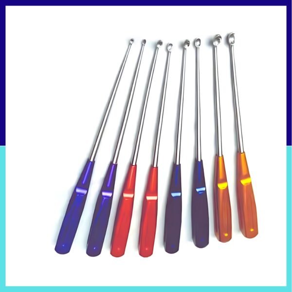 Rainbow Cervical Curettes