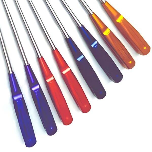 Rainbow Cervical Curettes