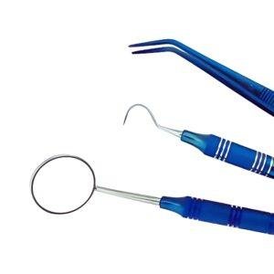 Intro Exam Set in Brass Surgico Blue Titanium